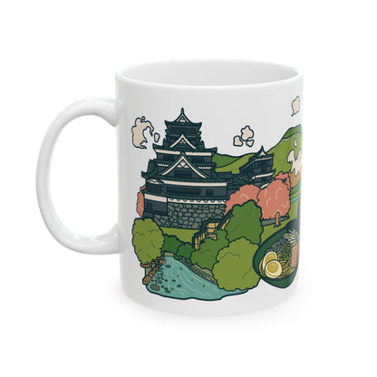 Kumamoto Souvenir Ceramic Mug – Scenic Japan Memories