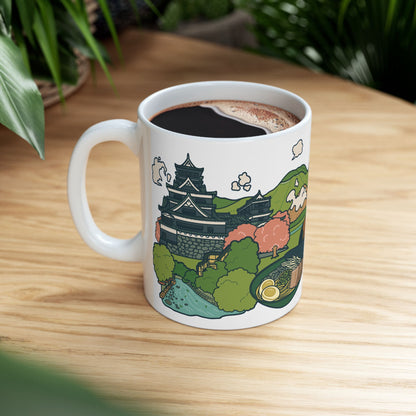 Kumamoto Souvenir Ceramic Mug – Scenic Japan Memories