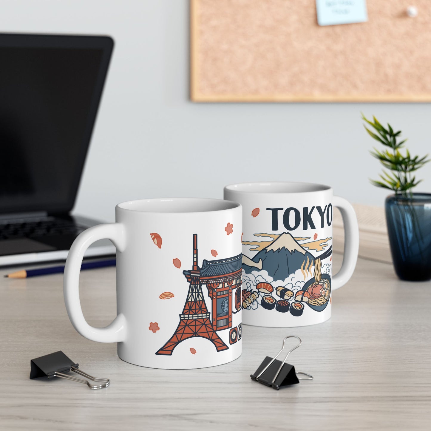 Tokyo Souvenir Ceramic Mug – Iconic Japan Memories