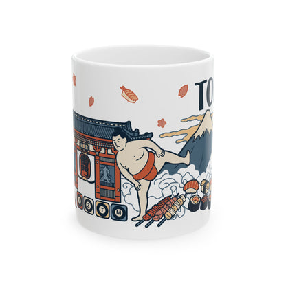 Tokyo Souvenir Ceramic Mug – Iconic Japan Memories