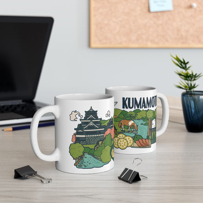 Kumamoto Souvenir Ceramic Mug – Scenic Japan Memories