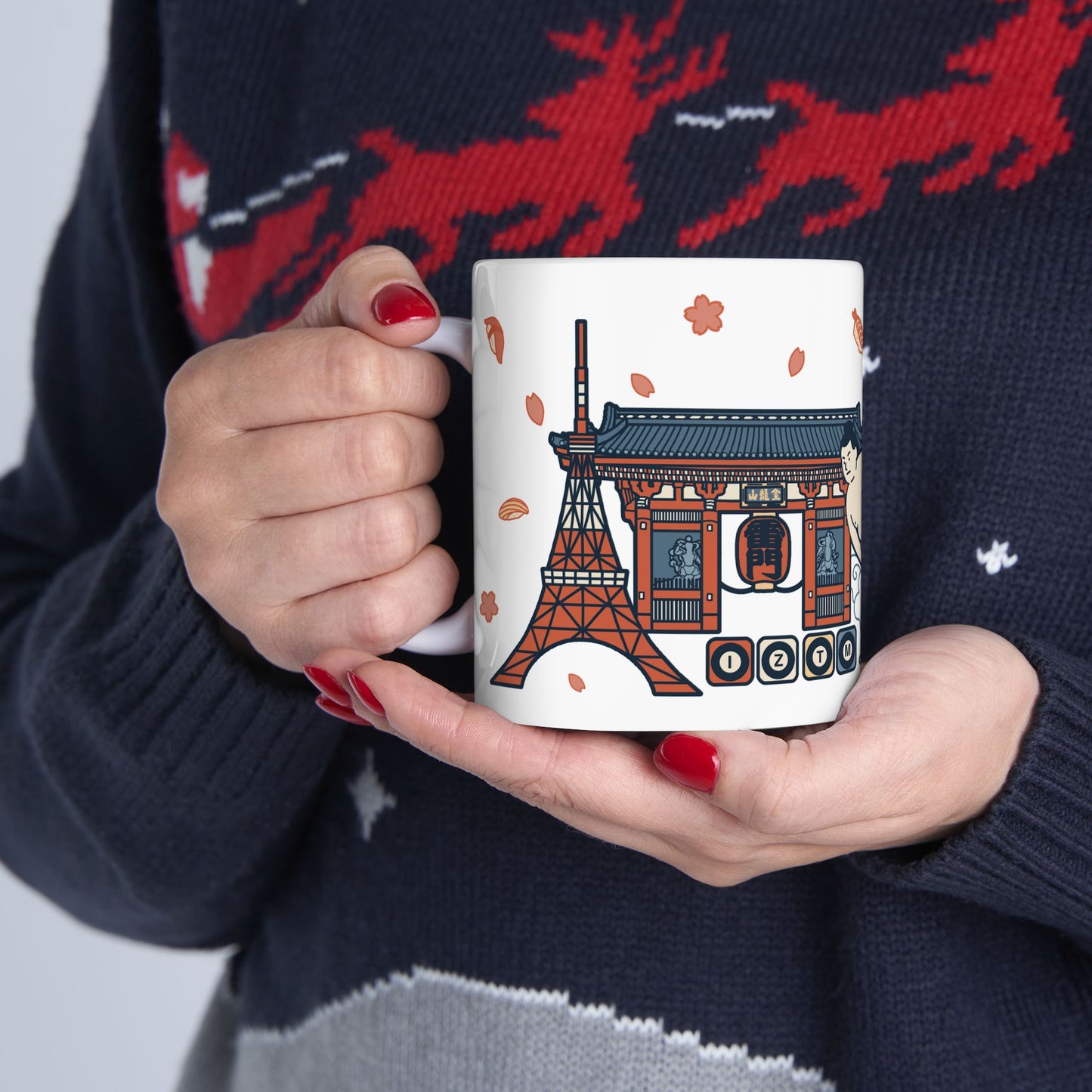 Tokyo Souvenir Ceramic Mug – Iconic Japan Memories