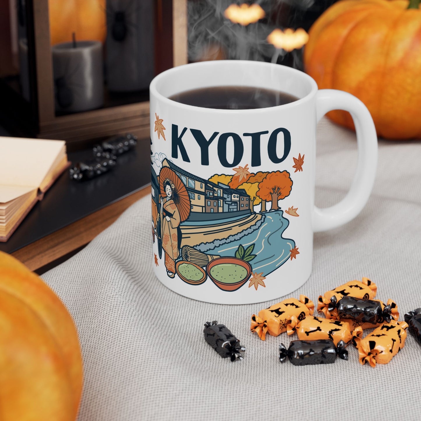 Kyoto Souvenir Ceramic Mug – Timeless Japan Memories