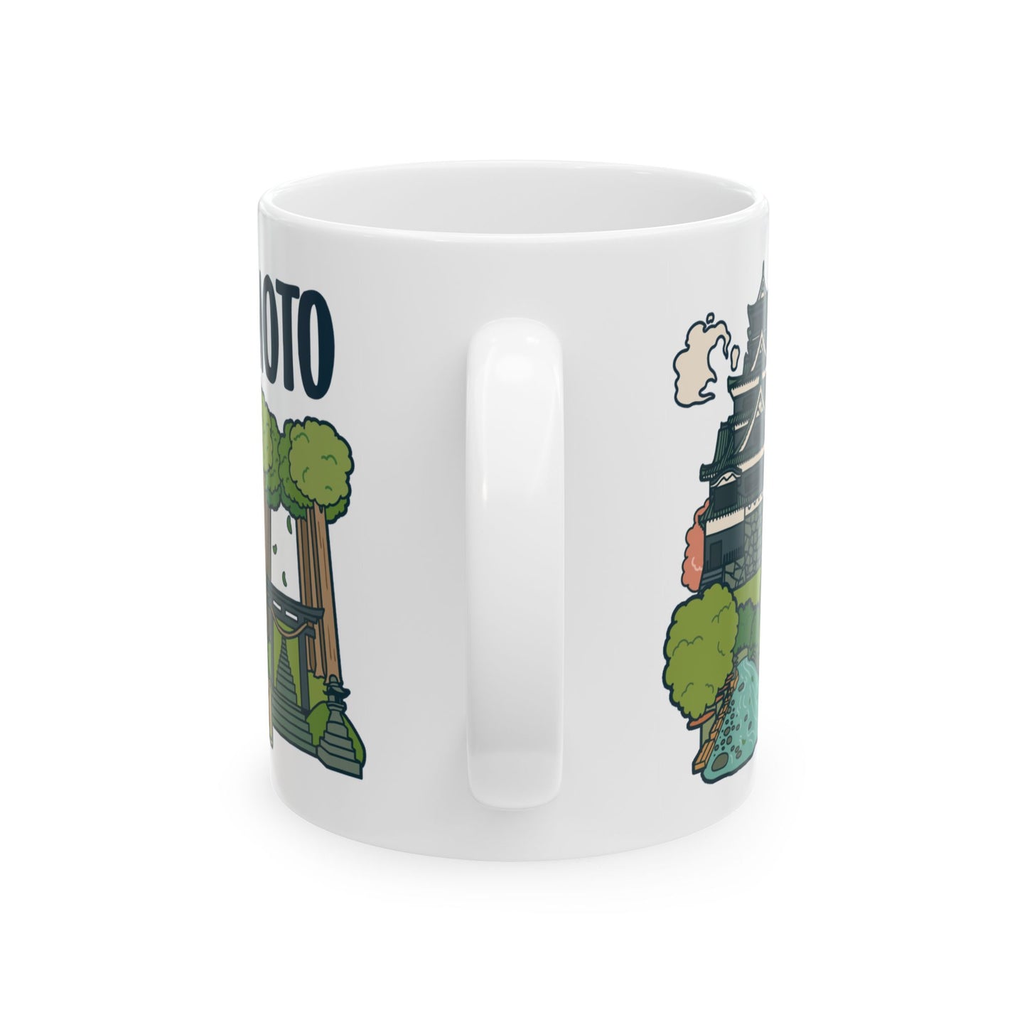 Kumamoto Souvenir Ceramic Mug – Scenic Japan Memories