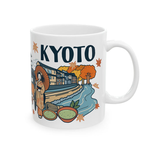 Kyoto Souvenir Ceramic Mug – Timeless Japan Memories