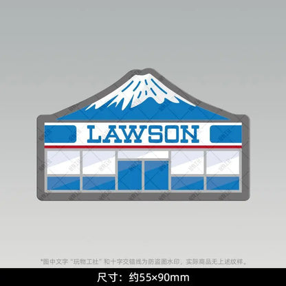 🇯🇵 Japan Tourist Souvenir Fridge Magnet – Tokyo Logo Resin Sticker for Travel Collectors & Home Decor