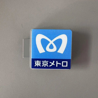 Japan Convenience Store Magnet – Konbini Sign Fridge Sticker (7-Eleven, Lawson, FamilyMart)